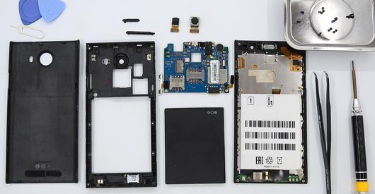 How to disassemble Highscreen Zera S