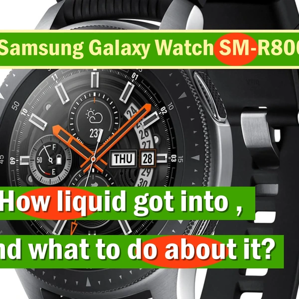 ¿Cómo entró líquido en el Samsung Galaxy Watch y qué hacer al respecto?