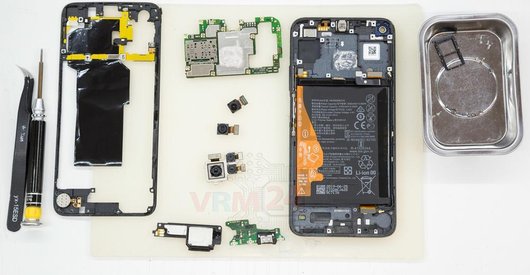 Como desmontar Huawei Honor 20 por si mesmo
