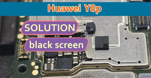 Huawei Y8p (AQM-LX1), Honor 30i (LRA-LX1) no backlight, black screen! (SOLUTION)