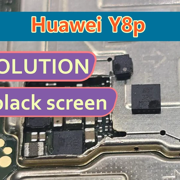 Huawei Y8p (AQM-LX1), Honor 30i (LRA-LX1) no backlight, black screen! (SOLUTION)