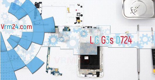 Revisão técnica de LG G3s D724