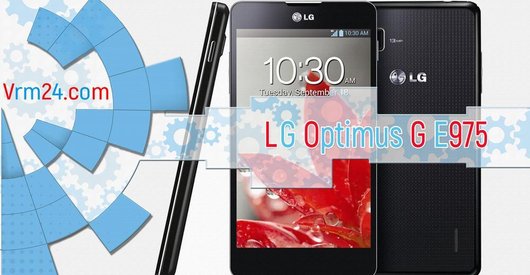 Revisão técnica de LG Optimus G E975