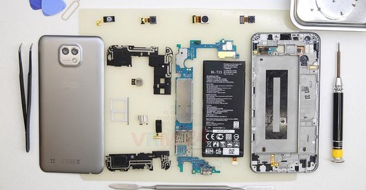 Как разобрать LG X cam K580