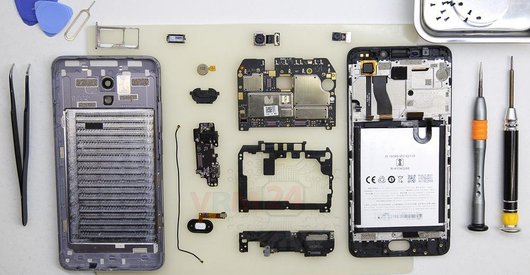 Como desmontar Meizu M5 Note M621H por si mesmo