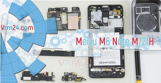Revisão técnica de Meizu M6 Note M721H