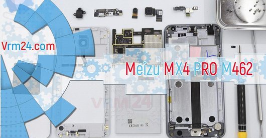 Revisión técnica de Meizu MX4 PRO M462