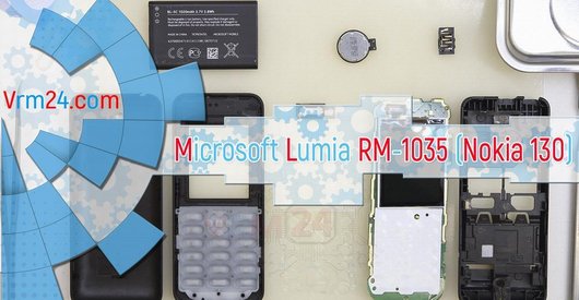 Test technique de Microsoft RM-1035 (Nokia 130)