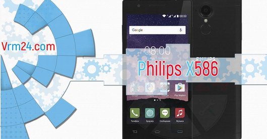 Tech review of Philips X586