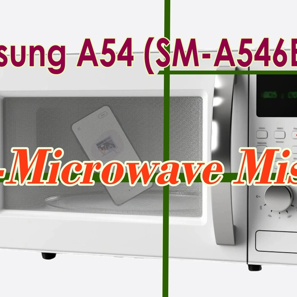 Samsung A54 (SM-A546E/DS) Post-Microwave Mishap
