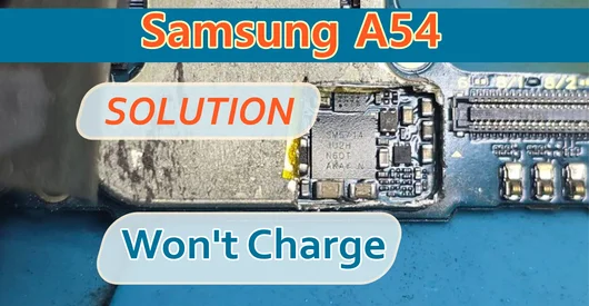 Ремонт Samsung a54 (a546) не включается, не заряжается Замена контроллера зарядки