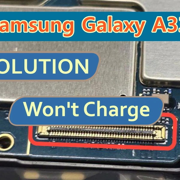 Samsung Galaxy A33 (SM-A336) Won't Charge or Turn On! (SOLUTION)