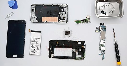 Cómo desmontar Samsung Galaxy A3 SM-A300