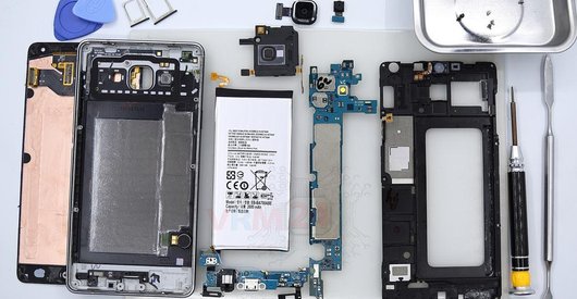 Como desmontar Samsung Galaxy A7 (2015) SM-A700 por si mesmo