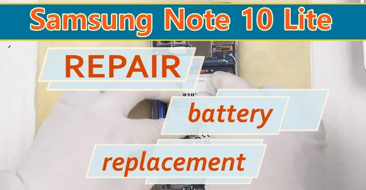Substituição da Bateria do Samsung Galaxy Note 10 Lite