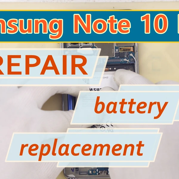 Reemplazo de batería del Samsung Galaxy Note 10 Lite