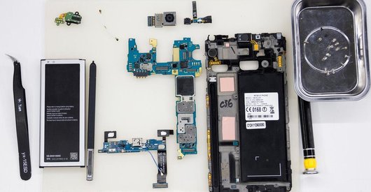 Cómo desmontar Samsung Galaxy Note 4 SM-N910