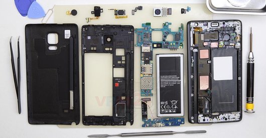 How to disassemble Samsung Galaxy Note Edge SM-N915