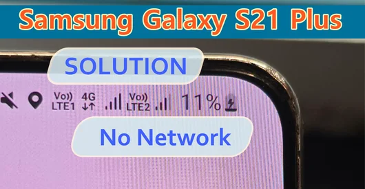 Samsung Galaxy S21 Plus (G996) Repair, Not Charging, No Network! (SOLUTION)