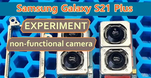 Смартфон Samsung Galaxy  s21 Plus (SM-g996) не работает камера. (ЭКСПЕРИМЕНТ)