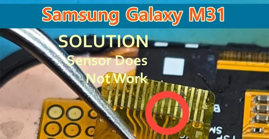 A tela sensível ao toque do Samsung Galaxy M31 (SM-M315) não funciona após danos causados pela água (SOLUÇÃO)