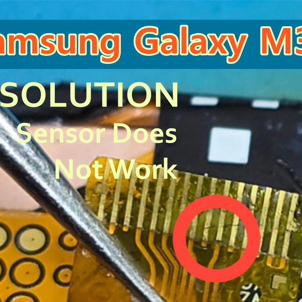 Samsung Galaxy M31 (SM-M315) Pantalla táctil no funciona después de daños por agua (SOLUCIÓN)