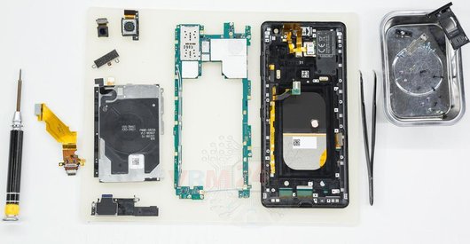 How to disassemble Sony Xperia XZ3
