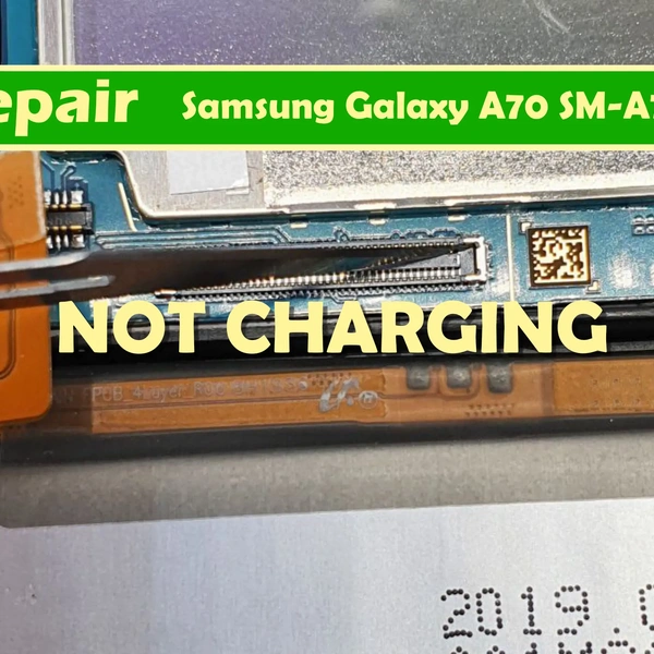 Why is Samsung Galaxy A70 SM-A705 not charging