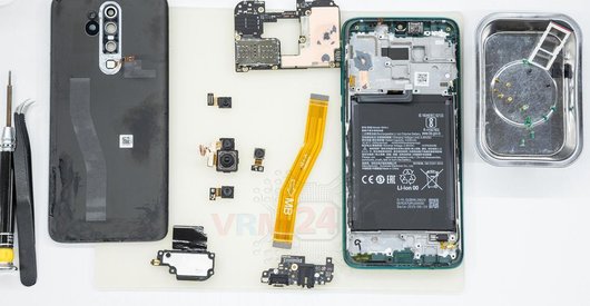 How to disassemble Xiaomi Redmi Note 8 Pro