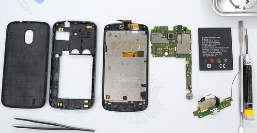 Cómo desmontar ZTE Blade C