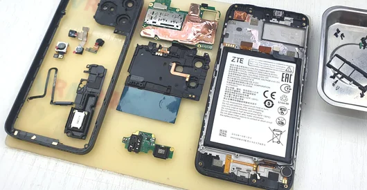 Tech review of ZTE Blade V50 Design