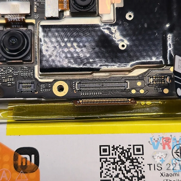 Xiaomi Redmi 12 4G Touchscreen Not Working - Broken Traces in the Motherboard Layers Solution