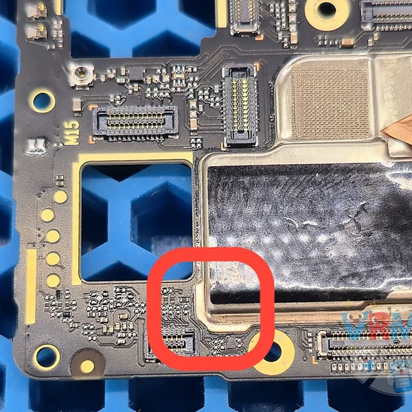 Xiaomi Redmi 12 4G Touchscreen Not Working - Broken Traces in the Motherboard Layers Solution