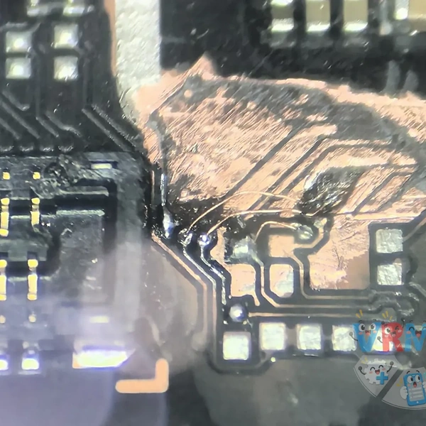 Xiaomi Redmi 12 4G Touchscreen Not Working - Broken Traces in the Motherboard Layers Solution