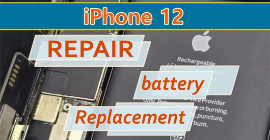 Ремонт iPhone 12/12 Pro, замена аккумуляторной батареи
