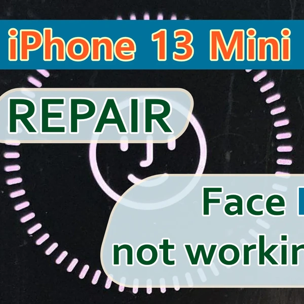 Conserto do iPhone 13 Mini: Face ID e câmera frontal não funcionam!