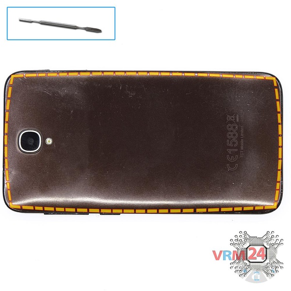 Ouvrez la coque arrière