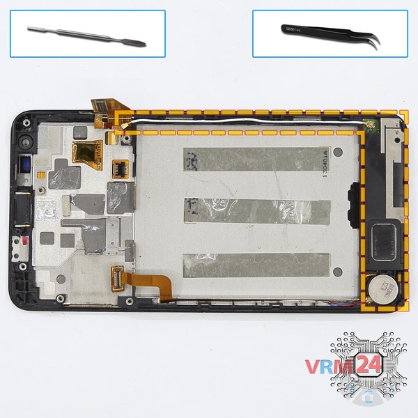 Remove the coaxial cable