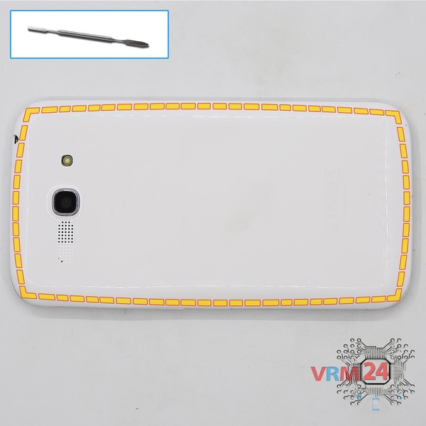 Ouvrez la coque arrière