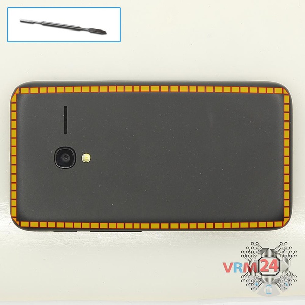 Ouvrez la coque arrière