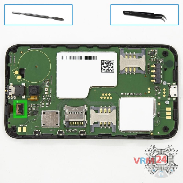 Desconecte el conector