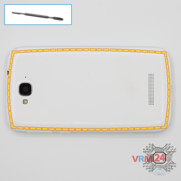 Ouvrez la coque arrière