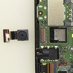 Remove the rear camera