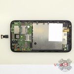 Remove the rear camera