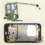 Remove the motherboard