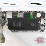 Déconnectez le connecteur de la batterie