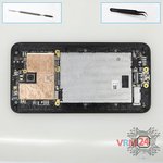 Retire la placa secundaria