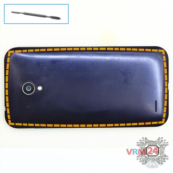 Ouvrez la coque arrière