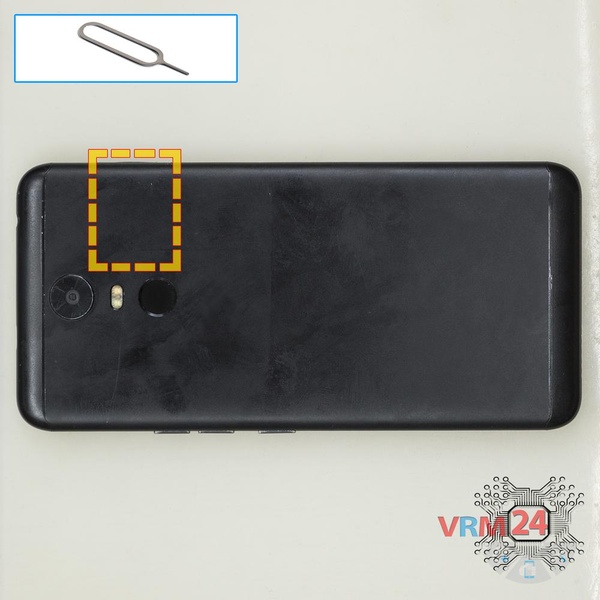 Ouvrez la coque arrière