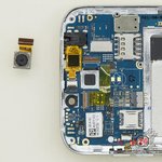 Remove the rear camera